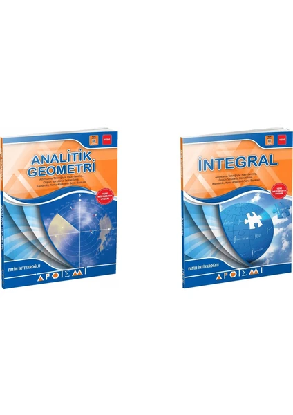 Apotemi Yayınları Integral + Analitik Geometri Konu Anlatımlı Soru Bankası Seti