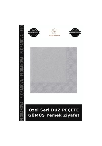 Özel Seri Düz Peçete Gümüş Yemek Ziyafet