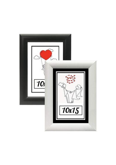 Çerçevesi 10x15 Cm Siyah Modern Mdf Dikey Veya Yatay Kullanım