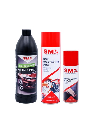 Susuz Motor Temizleme Spreyi / Emniyet Kemeri Yağlayıcı / Seramik Cila / Hızlı Cila / Pratik Cila