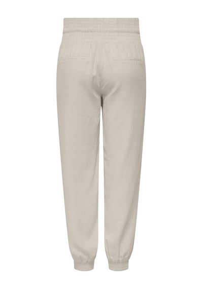 Only Onlbolzano Hw Pull-up Pant Moch Pnt Kadın Bej Pantolon - 15352641