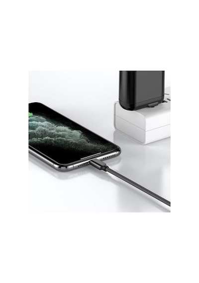 Ally Pd 20 W Hızlı Şarj Apple iPhone Uyumlu 12-11 Usb-C To Lightning Şarj Kablosu Siyah