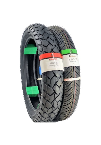 110/80-17 Ve 90/90-17 Mondial Z-one Takım Tl Tubeless - Dubleks Motosiklet Lastiği
