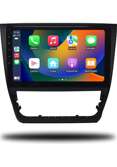 Avaydel Skoda Yeti Android Carplay Multimedya 2012-2014 8GB RAM + 128GB Hafıza + 4 Çekirdek