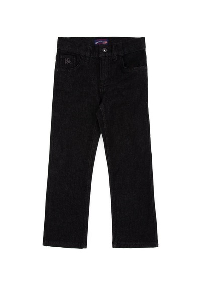 U.S. Polo Assn. Kız Çocuk Siyah Slim Flare Jean Pantolon 50317866-VR046