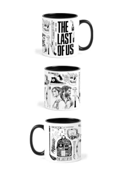 Last Of Us Özel Tasarım Porselen Kupa Bardak Açık Ahşap