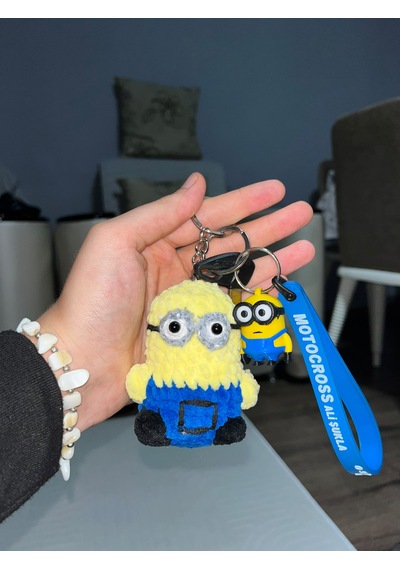 Amigurami Minyon Anahtarlık Çok Renkli