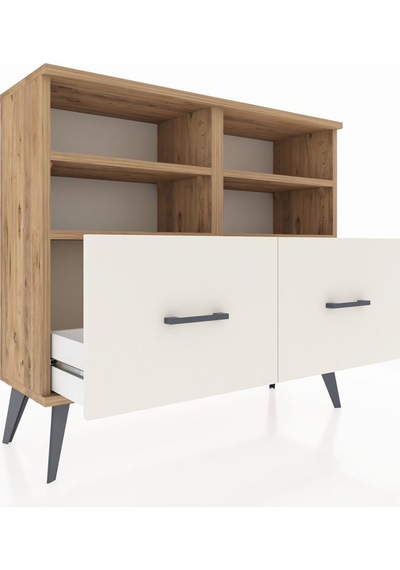 Arges Şifonyer 4 Raflı 2 Çekmeceli 88x30x80 Çam-çam/aytaşı Çam/aytaşı Arges Şifonyer 4 Raflı 2 Çekmeceli 88x30x80 Çam-çam/aytaşı Çam/aytaşı
