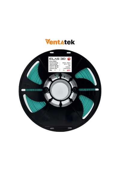 Elas 3d Su Yeşili Pla Pro Filament - 1.75mm - 1 Kg