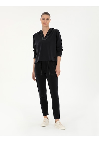 Pierre Cardin Kadın Siyah Sweatshirt 50282639-vr046 Siyah