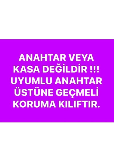 Renault Avustralya Uyumlu Anahtar Koruma Kılıfı Siyah/mavi 2.resi
