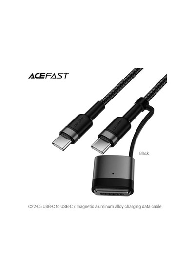 Acefast Ctoc Alüminyum Yüksek Güçlü 60w Şarj Data Kablosu - C22-05