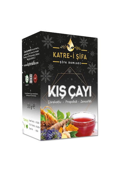 Katre-i Şifa Çörekotlu Propolisli Zencefilli Kış Çayı 180 G