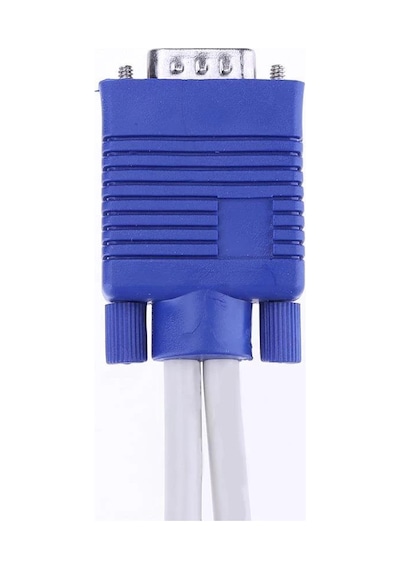4567 Vga Y Kablo Çoklayıcı Switch Splitter Kablosu Çoklu Monitör