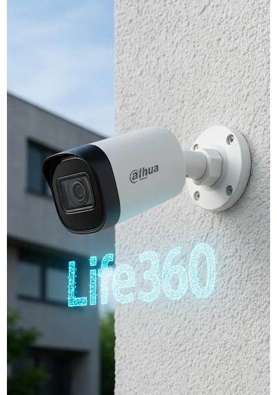 Dh-hac-b1a21p-u 2mp 3.6mm Ahd Bullet Güvenlik Kamerası Ir Gece Görüşlü, Ip67 Dış Mekan