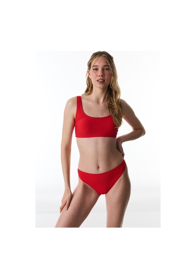 Penti Kırmızı Astrid High Leg Slip Bikini Altı