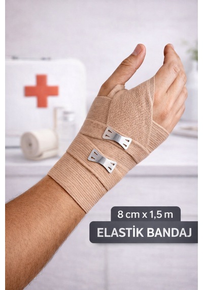 Orzen Sarma Bandajı 8 CM x 1.5 M 4 Adet