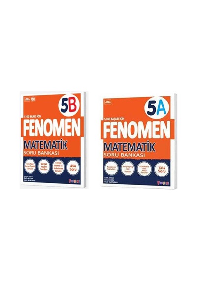 Fenomen Yayınları 5. Sınıf Matematik Set