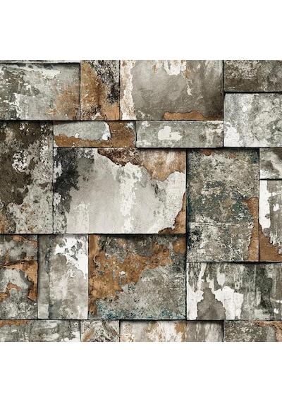 Adawall Duvar Kağıtları Roka Koleksiyonu 23106-3 Renkli