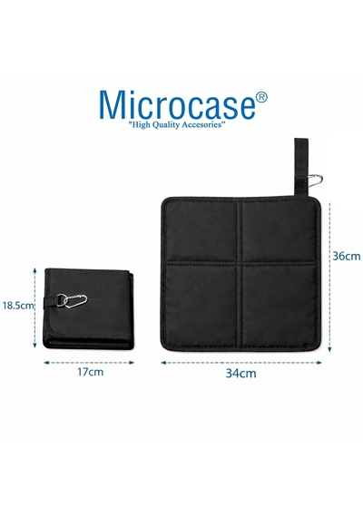 Microcase Piknik Kamp Balıkçılık Outdoor İçin Katlanır Ve Taşınabilir Minder 34x36 Cm Al5563 Gri