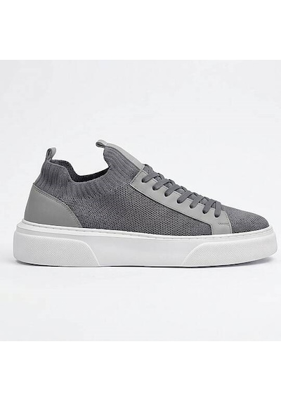 Daytex 1111-1 Erkek Full Triko Neolit Taban Sneaker Füme