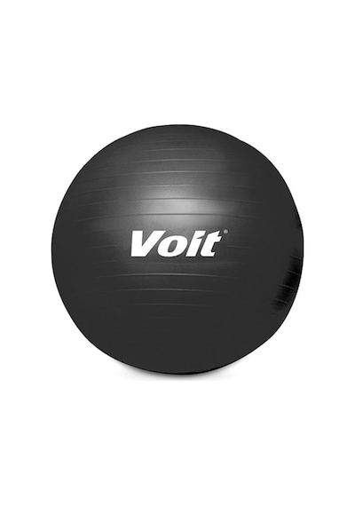 Voit Pilates Topu Gymball Siyah 65 CM Pompalı