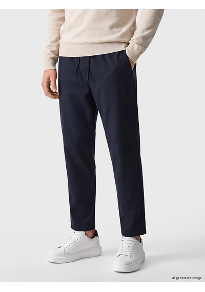 LC Waikiki Lc Waıkıkı Lacivert Relax Fit Gabardin Erkek Pantolon