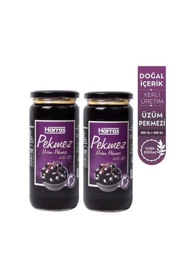 Üzüm Pekmezi 600 Gr X 2 Kavanoz