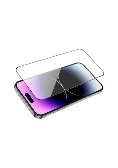 Hoco iPhone Apple 15 Pro Max Uyumlu Full Screen Hd Tempered Kırılmaz Cam Ekra