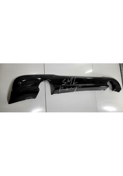 BMW E90 Difüzör (Plastik) E90 Arka-Tampon-Difizör-Ek
