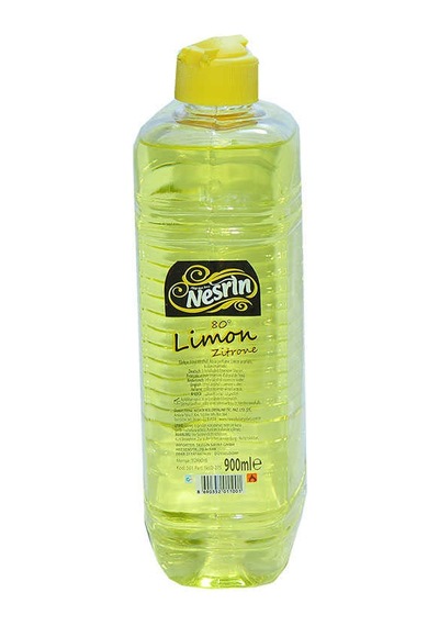 Limon Kolonyası 80 Derece Pet Şişe 900 Ml