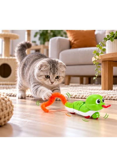 Kurmalı Hareketli Tekerlekli Komik Yılan Karışık Renkli 13 Cm -30 Cm