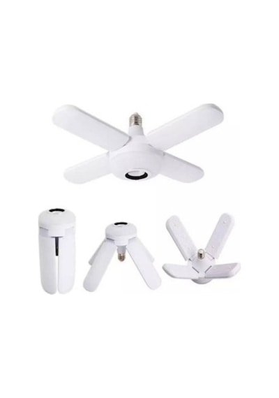 Helios Hs 2092 36 Watt 4 Kollu Bluetooth Hoparlör Müzik Çalar Led Ampul Beyaz