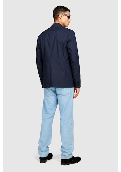 Sisley Rahat Kalıp Astarsız 2 Düğmeli Ceket Erkek Lacivert Ceket - 323a2t3rsw016