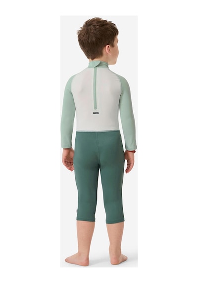 Decathlon Bebek/çocuk Uv Korumalı Uzun Kollu Wetsuit - Baskılı/mavi Mavi