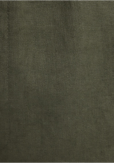 Mavi - Yeşil Keten Pantolon 0010577-71581