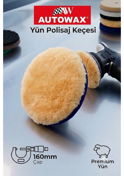 Autowax Yün Polisaj Keçesi 160 Mm
