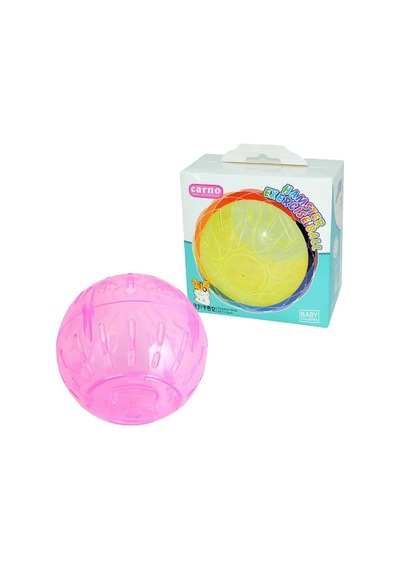 Carno Şeffaf Hamter Topu 11.5 Cm Mavi
