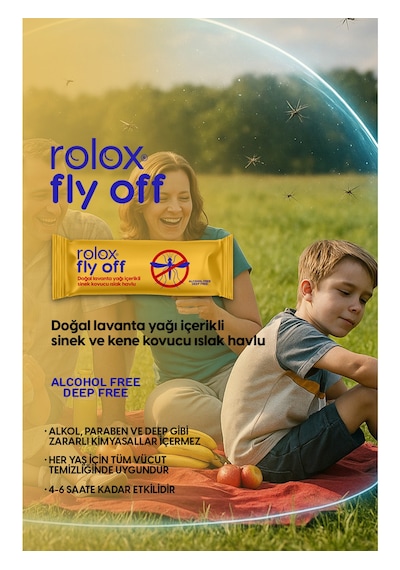 Fly Off - 50 Paket - Sinek Ve Kene Kovucu Islak Havlu