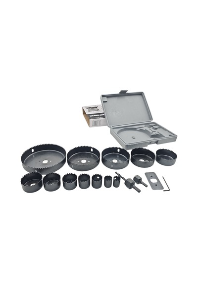 Fixonic B.h.d Bhd00265 Buat Panç Açma Seti 16 Parça 19-22-29-32-38-44-51-64-76-89-102-127mm
