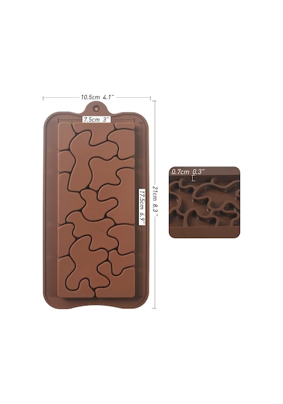 Silikon Tablet Puzzle Tablet Çikolata Kalıbı
