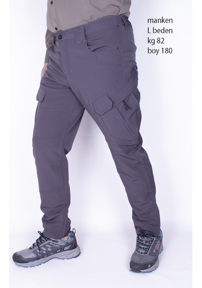 Nikbin 4adet Taktik Outdoor Pantolon Likralı Yazlık Siyah-hakiyeşil-füme-bej Çok Renkli