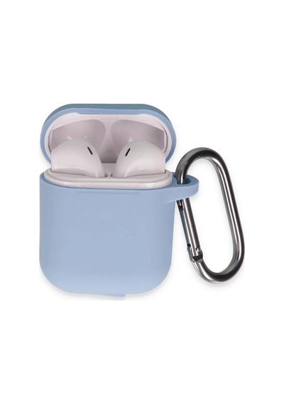 Newface Apple Airpods Uyumlu  2 2.nesil Hang Kılıf - Mavi