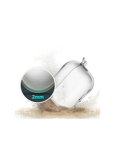 Airpods Pro 2.nesil Uyumlu Şeffaf Premium Kulaklık Kılıfı, Anc Delikli Yedek Silikon Uçları S,m,l Ve 3'ü 1 Arada Bluetooth Kulaklık Temizleme Kalemi Seti Şeffaf