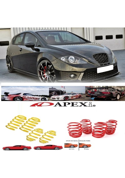 Seat Leon 2005-2009 Apexi 3.5 Cm Helezon Spor Yay