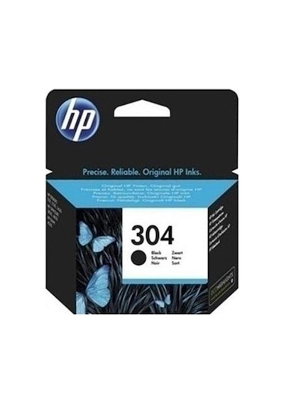 Hp 304 Siyah Mürekkep Kartuşu N9K06Ae