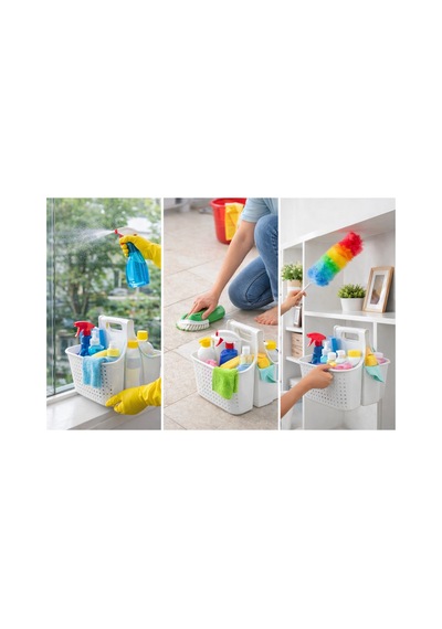 Emilahome Hungy Organizer Sepeti Mutfak Ve Banyo Şeffaf - 865606060 Şeffaf