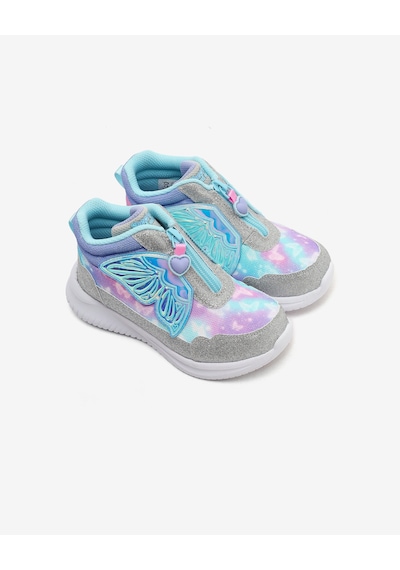 Skechers Jumpsters Küçük Kız Çocuk Gri Işıklı Bot 303469n Sllv Gri