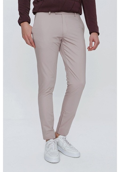 Efor P 1077 Slim Fit Gri Spor Pantolon Gri