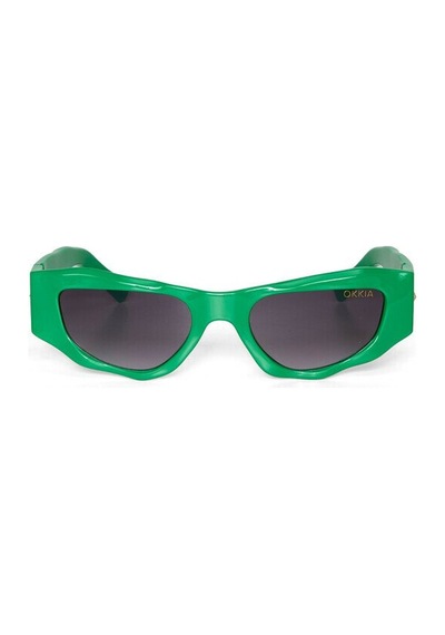 Seletti X Okkia Colorada Siyah Lens Güneş Gözlüğü Yeşil